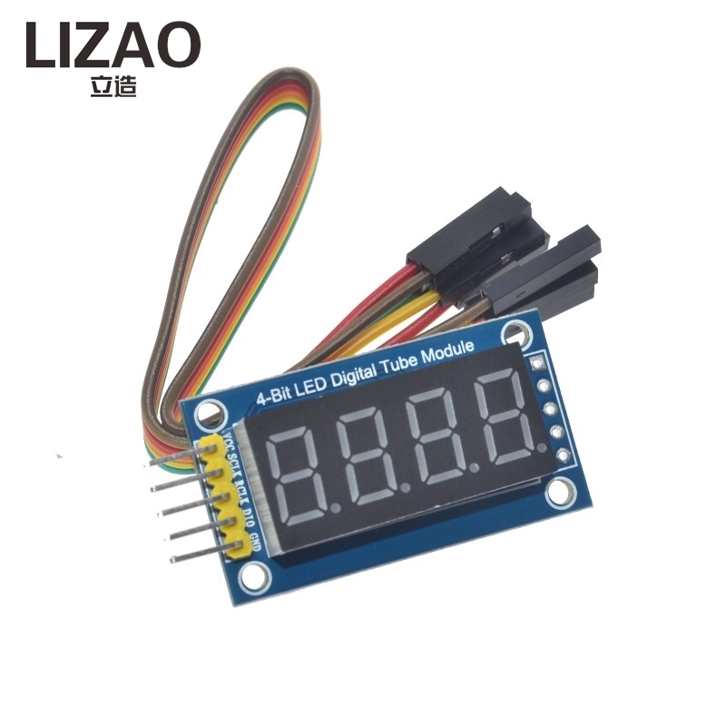 Diy Electronics Youtube - LIZAO 4 Bits Digital Tube LED