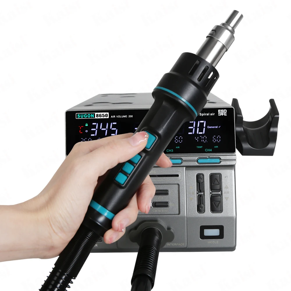 Hot Air Rework Station - Rework Station SUGON 8650 Heat Gun