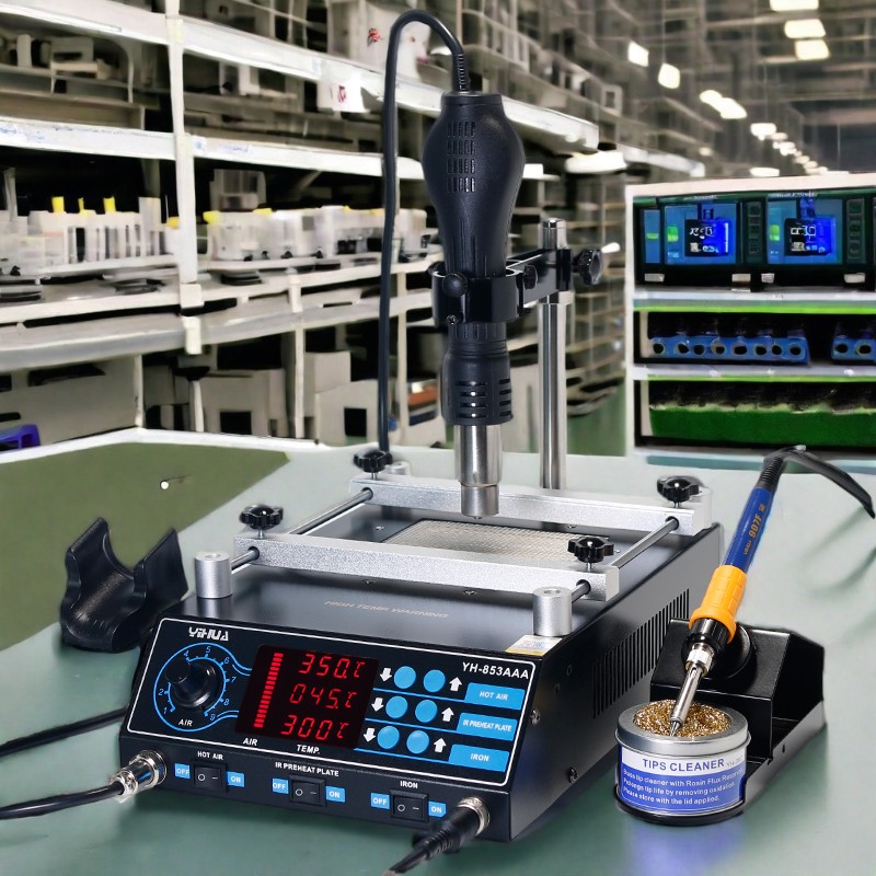 Hot Air Rework Station - 2026 Hot Sale Yihua 853AAA welding
