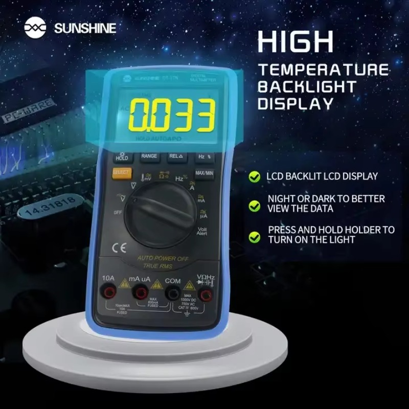 DT-17N Pocket Digital Multimet - đánh giá và giá Multimeter Digital