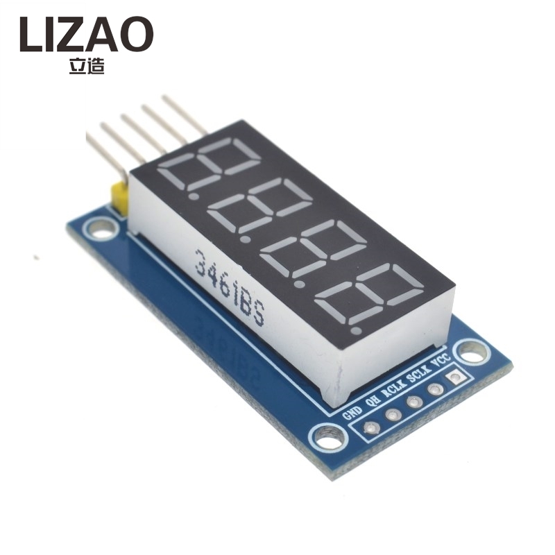 LIZAO 4 Bits Digital Tube LED  - đánh giá và giá Diy Electronics Youtube