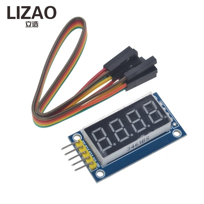 LIZAO 4 Bits Digital Tube LED  - đánh giá và giá Diy Electronics Youtube