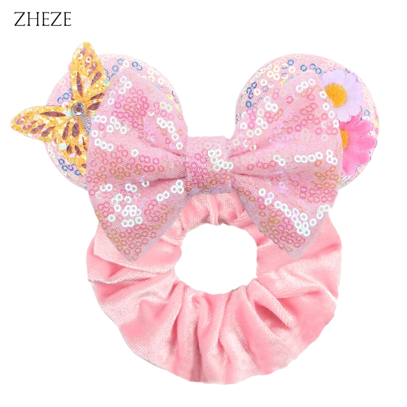 1pc Mouse Ears Hair Scrunchies - đánh giá và giá Diy Mouse Electronics