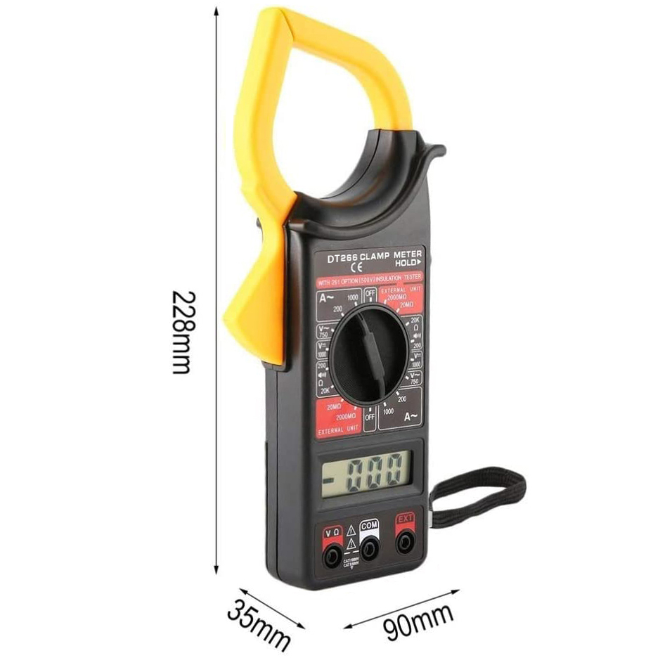 3 1/2 Digits LCD with a Max Re - đánh giá và giá Multimeter Digital