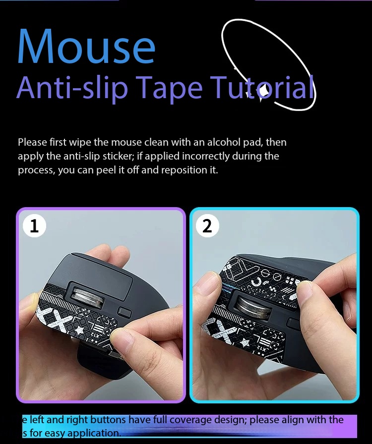 Mouse Grip Tape Skate Sticker  - đánh giá và giá Diy Mouse Electronics
