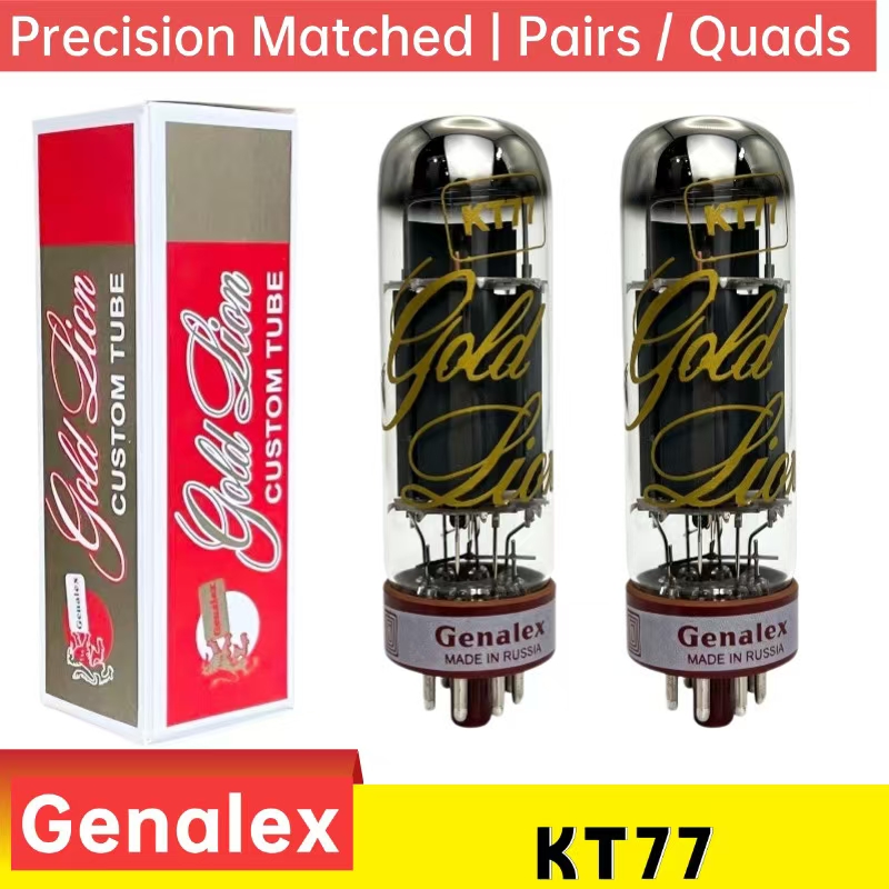 GOLD LION KT77 Vacuum Tube HIF - đánh giá và giá Diy Electronics Youtube
