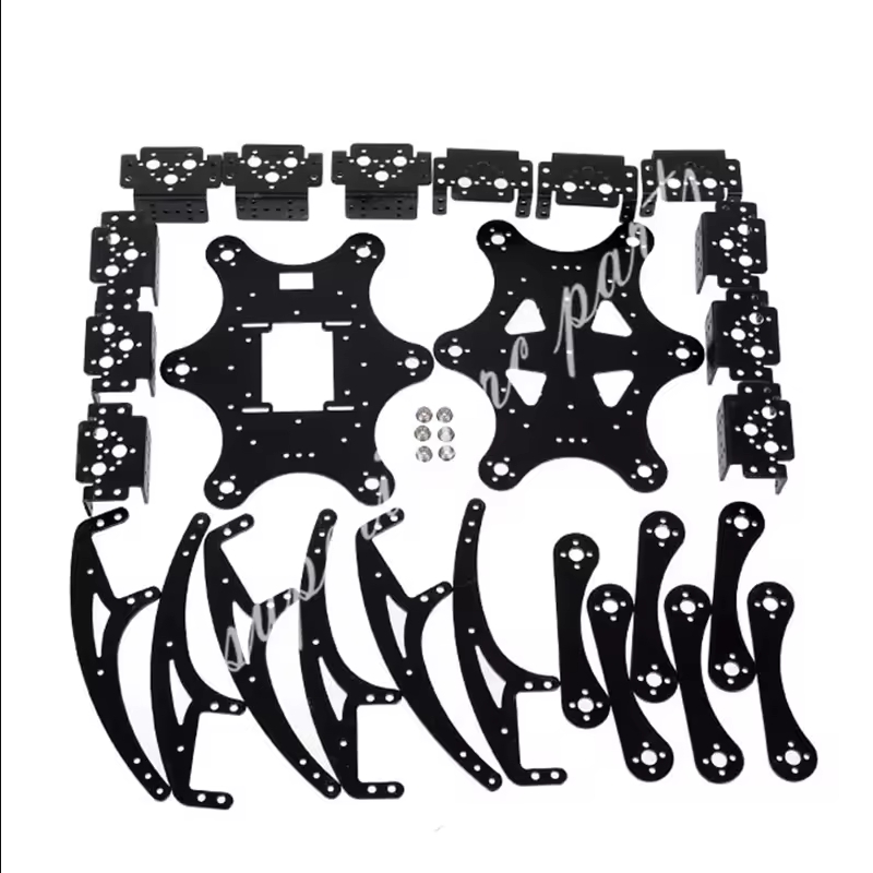18 DOF Aluminium Hexapod Spide - đánh giá và giá Diy Kit Elektronik