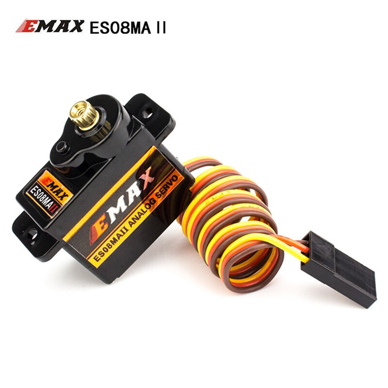 HOT 2/4Pcs EMAX ES08MAII 12G M - đánh giá và giá Servo Motor Sg90