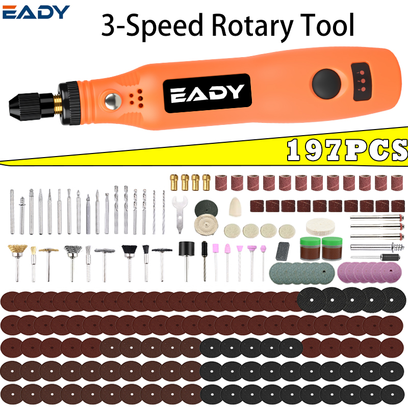 USB Cordless Rotary Tool Kit – - đánh giá và giá Diy Kit Elektronik