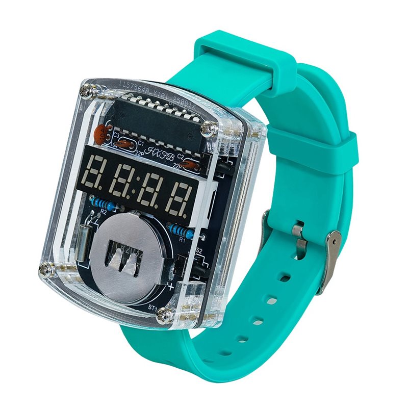 2X DIY Watch LED Watch Electro - đánh giá và giá Diy Electronics Youtube