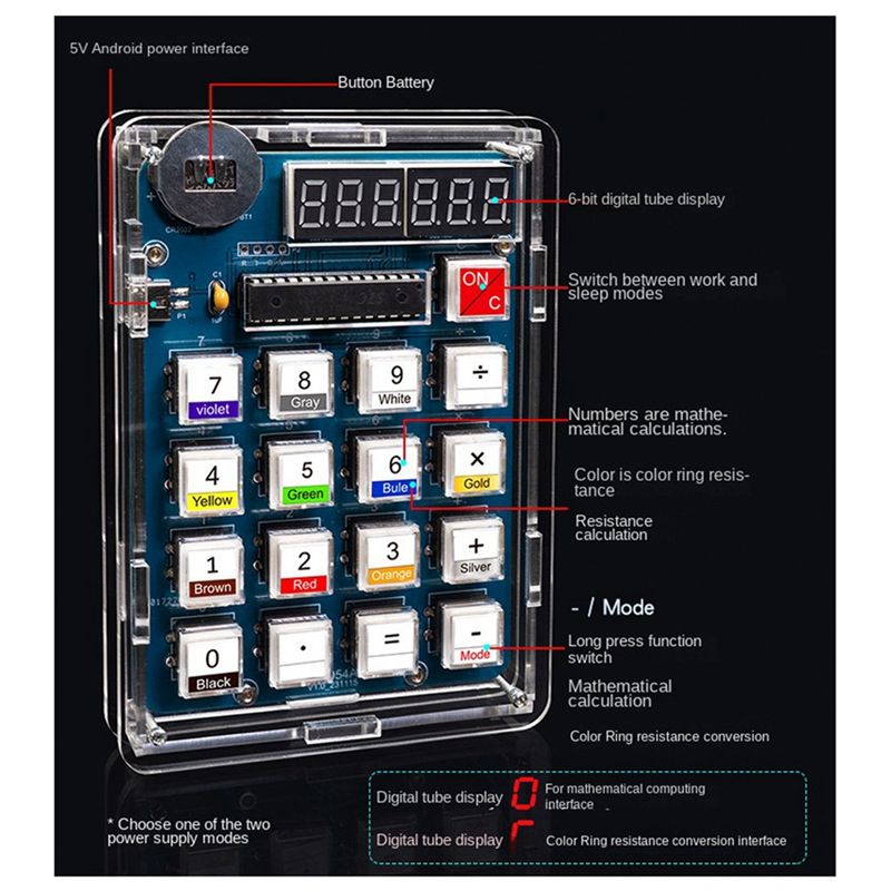 【HOT A69Z!】Calculator DIY Kit  - đánh giá và giá Homemade Diy Electronics