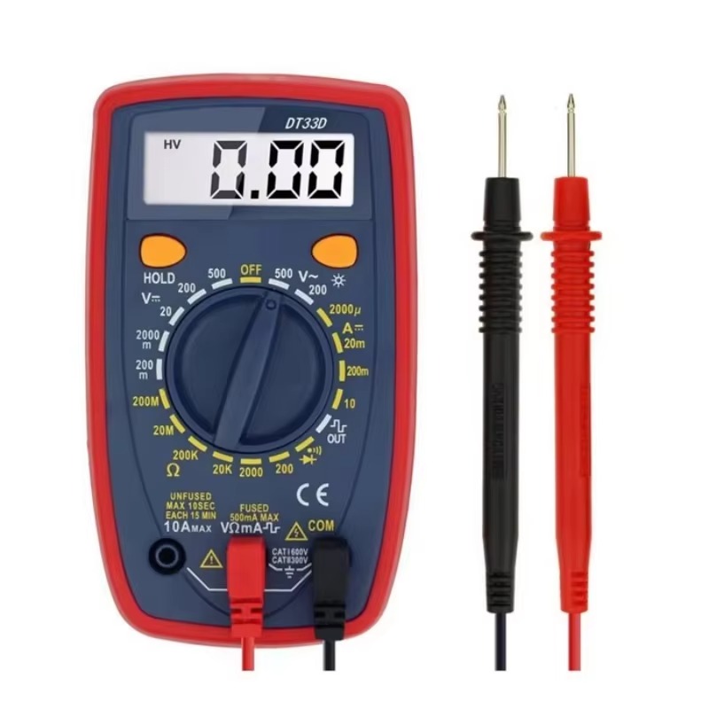 Factory Hot Sale DT33D AC DC V - đánh giá và giá Multimeter Digital