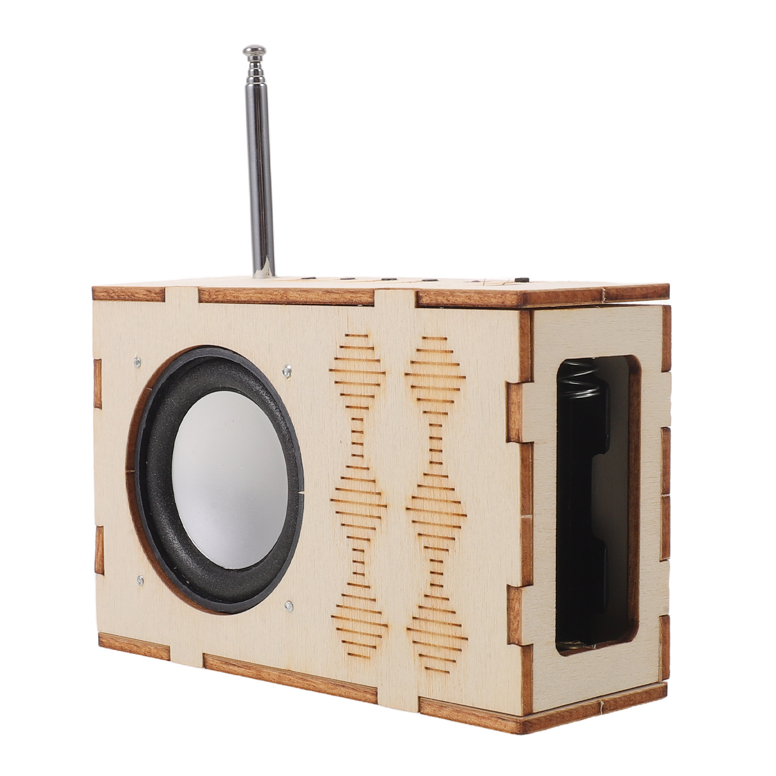 Wooden Stem Radio Kit DIY 3D P - đánh giá và giá Diy Electronics Projects For Kids