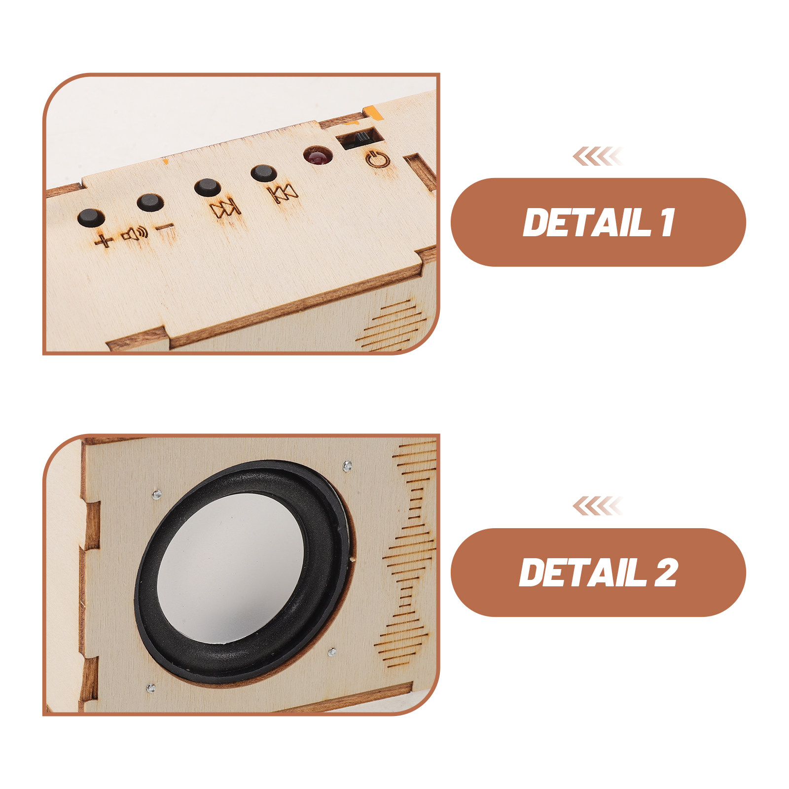 Wooden Stem Radio Kit DIY 3D P - đánh giá và giá Diy Electronics Projects For Kids