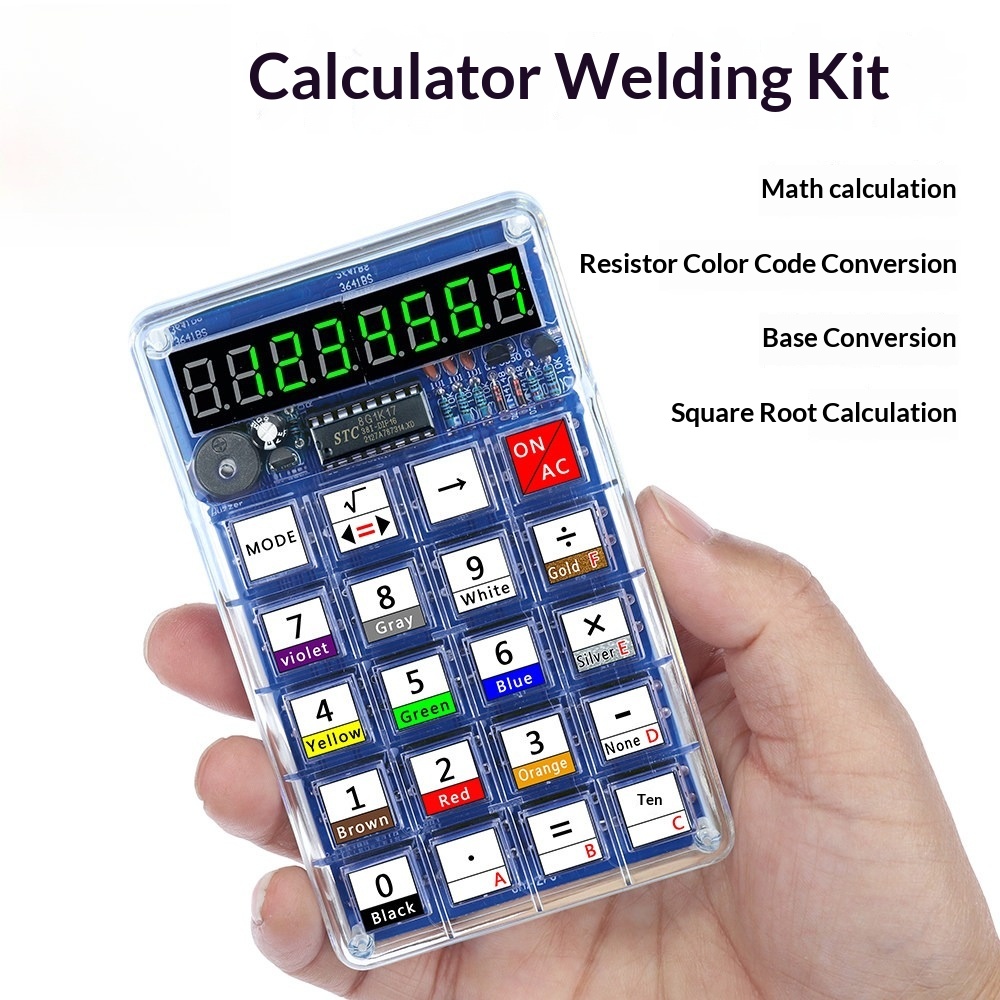 Calculator Production Kit, Ele - đánh giá và giá Diy Electronics Youtube