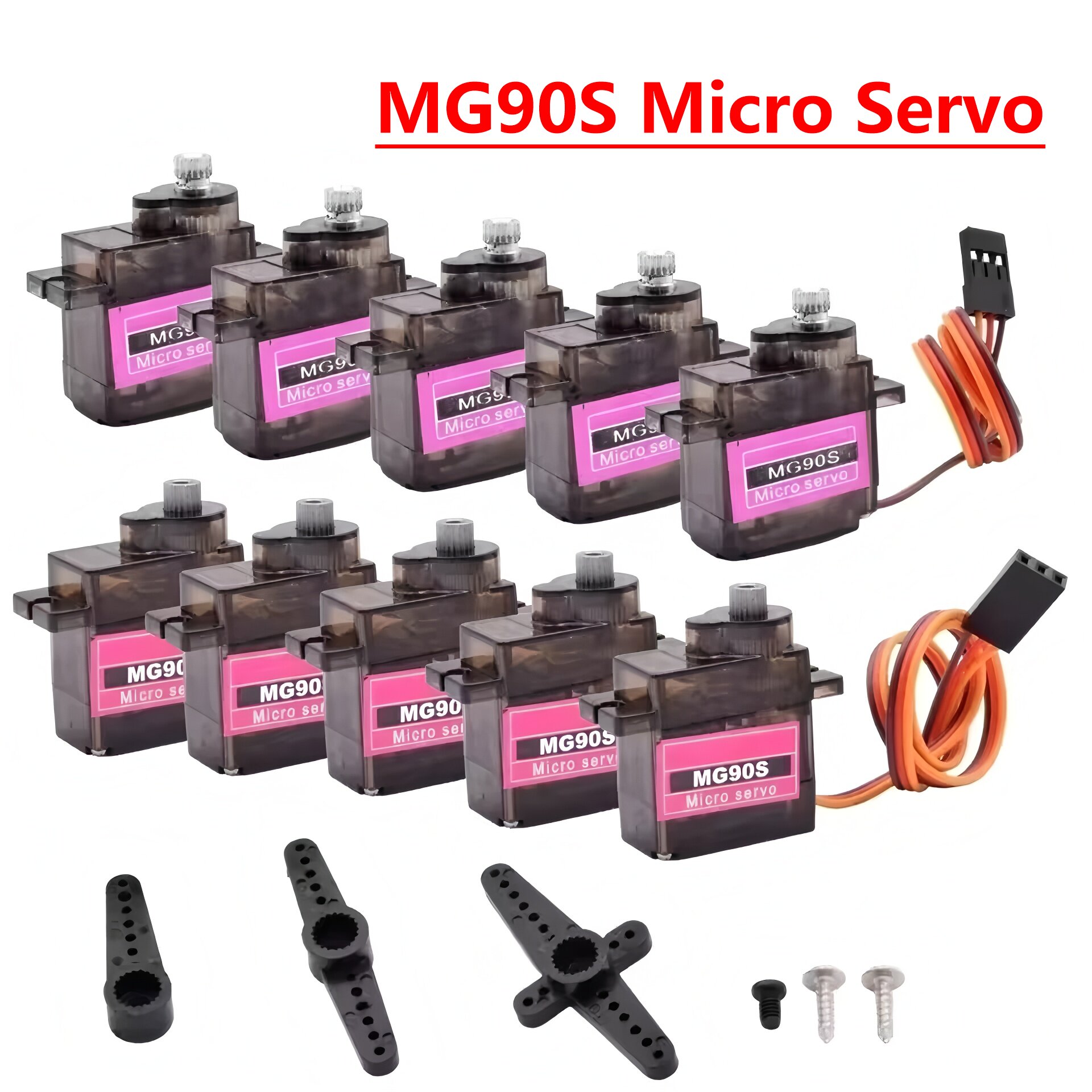 4/5/10/20pcs MG90S Micro Servo - đánh giá và giá Servo Motor Sg90