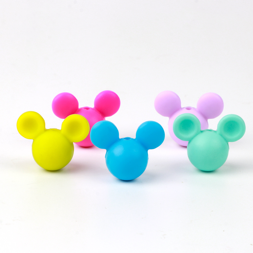 10pcs Silicone Beads Mouse Hea - đánh giá và giá Diy Mouse Electronics