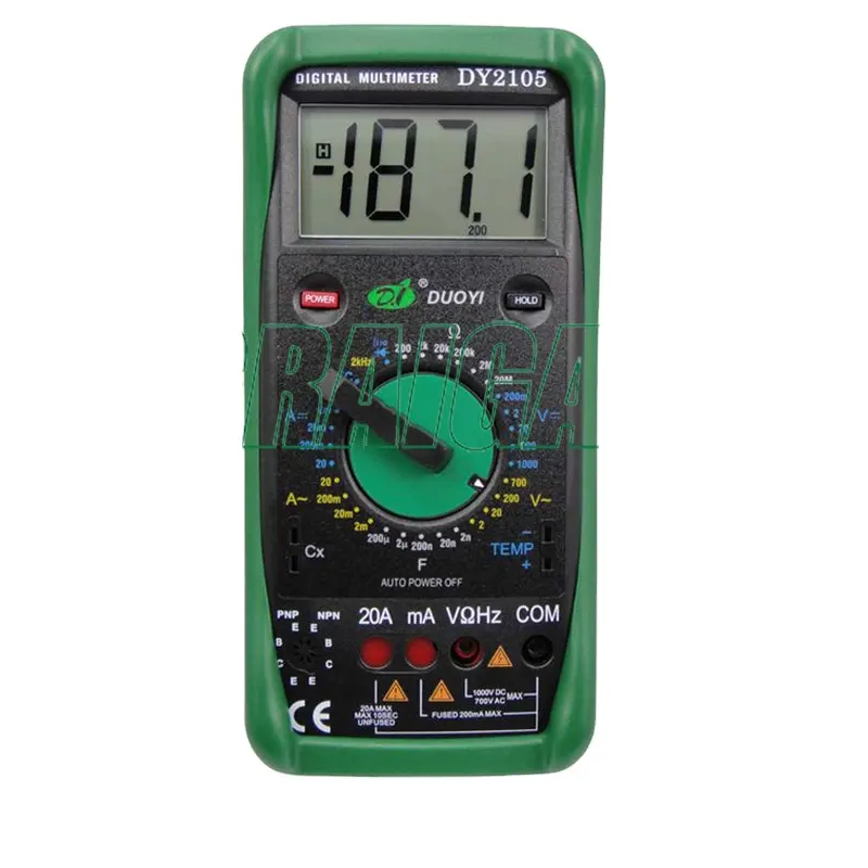 Digital Multimeter DY2105 with - đánh giá và giá Multimeter Digital